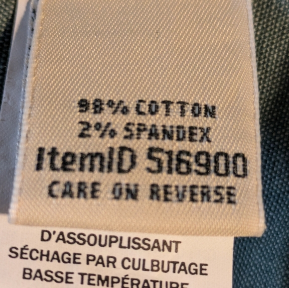 NEW L.L.Bean Women's Tops / Blouse Size 1X Plus Green 98% Cotton 2% Spandex - Picture 9 of 10